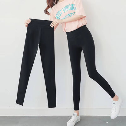 New Arrivals Fashion High Stretchy Women Pencil Jeans Skinny Pants High Wasit Female Slim Lady Pants plus Size.
