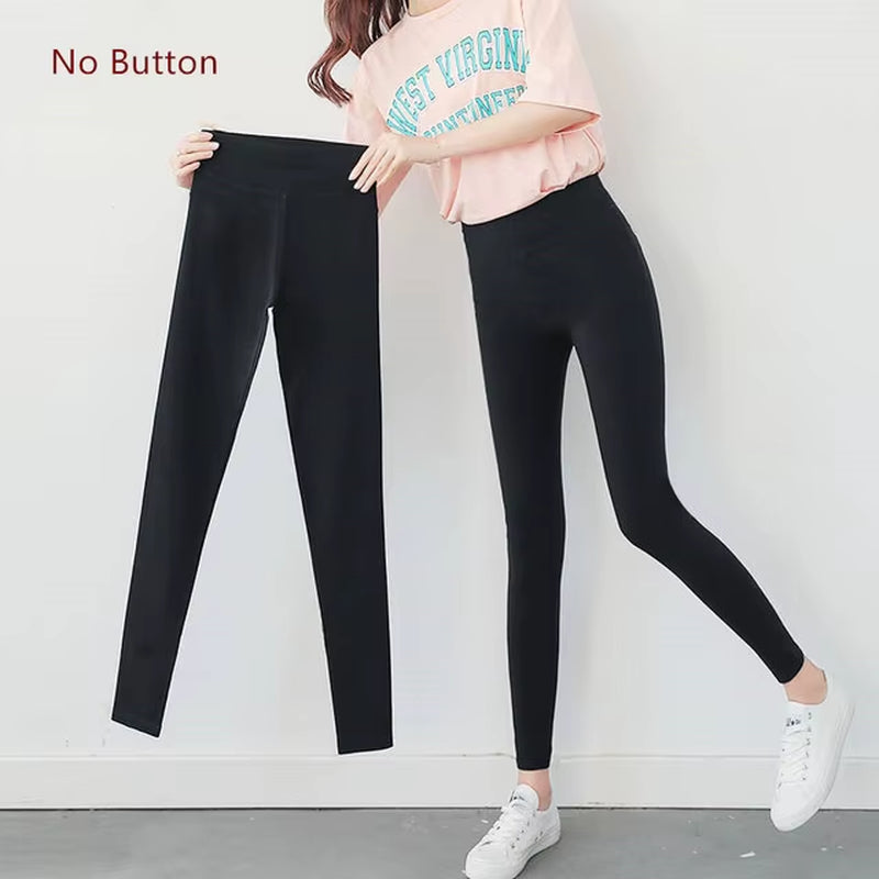 New Arrivals Fashion High Stretchy Women Pencil Jeans Skinny Pants High Wasit Female Slim Lady Pants plus Size.