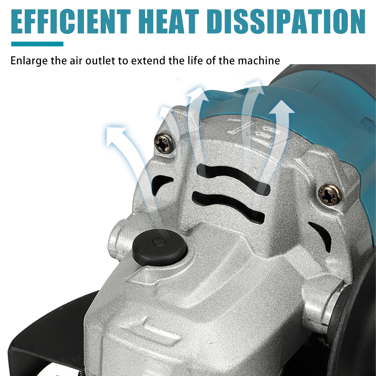 Drillpro Elektrowerkzeug-Set, 800 N.M, elektrischer Schraubenschlüssel, Bohrhammer, 13 mm Bohrmaschine, 125 mm Winkelschleifer für Mak 18 V