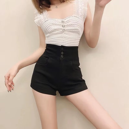 Denim Shorts Women Summer Short Femme High Waist Jeans Sexy Shorts Verano 2022 Mujer Kurze Hosen Frauen.