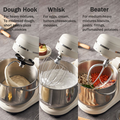 Petrus Stand Mixer Multifunctional Food Processor Heavy Duty Intelligent Kitchen Blender 800W 6L PE4633.