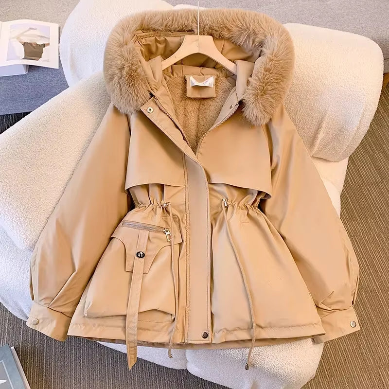 2025 Winter Jacket Women down Coat Winter Parka Female New Loose Thick Jacket Coats Jacket Warm Tops.