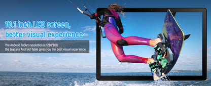 URAO A10L 10 Inch Tablet Android 14 12GB RAM 64GB ROM Octa-Core 5G WiFi with Keyboard Mouse Touch Pen Headset Case Tablet Kit.