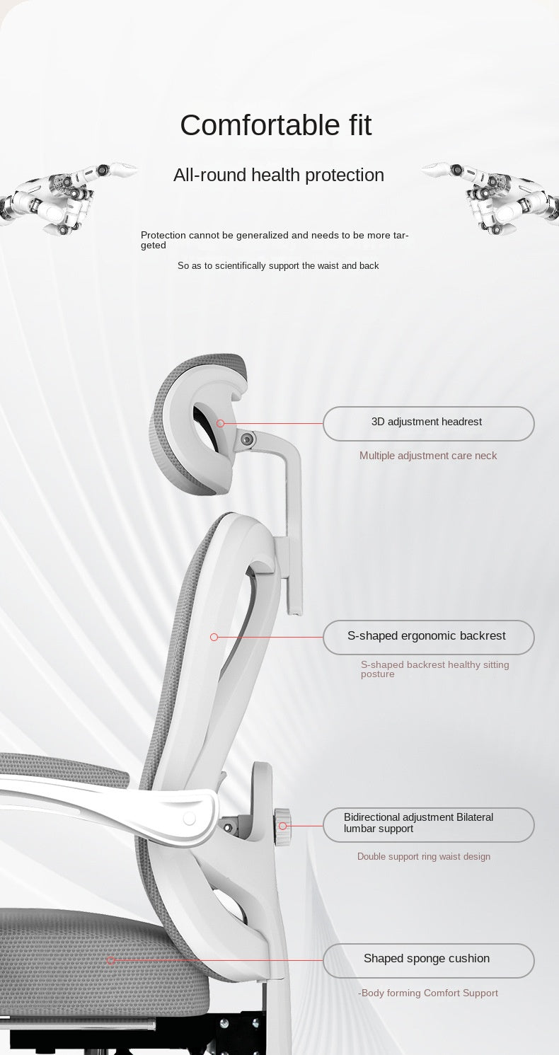 UVR Gaming Computer Stuhl Mesh Atmungsaktive Personal Stuhl Ergonomisches Design Armlehne Stuhl Sitzen Bequem THome Bürostuhl Möbel