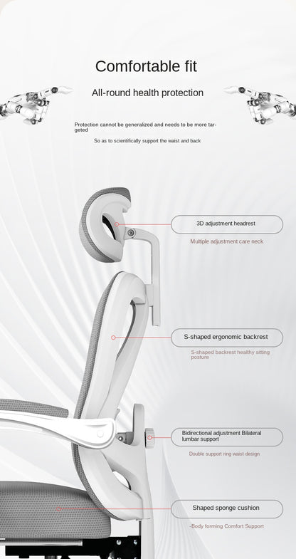 UVR Gaming Computer Stuhl Mesh Atmungsaktive Personal Stuhl Ergonomisches Design Armlehne Stuhl Sitzen Bequem THome Bürostuhl Möbel