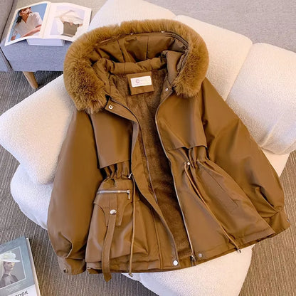 2025 Winter Jacket Women down Coat Winter Parka Female New Loose Thick Jacket Coats Jacket Warm Tops.