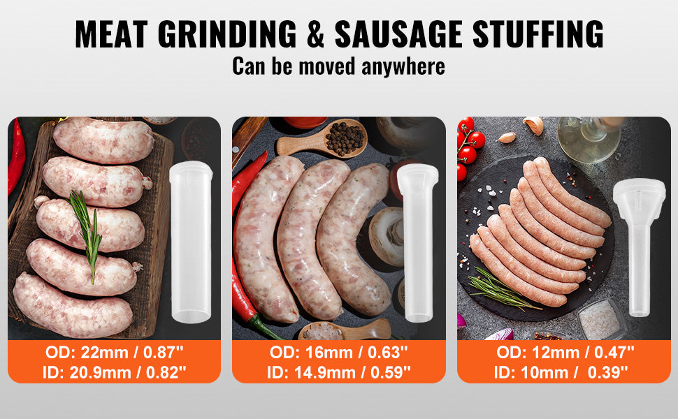 SucceBuy Meat Grinder 5 Lbs-21Lbs/Min Capacity Electric Meat Mincer with Blade Grinding Plate Sausage Maker for Kitchen Home Use.