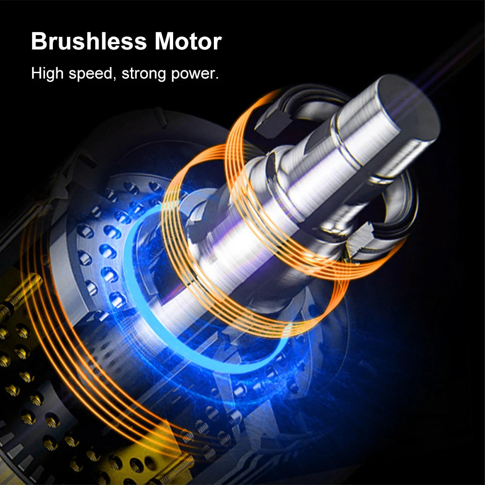 Drillpro Elektrowerkzeug-Set, 800 N.M, elektrischer Schraubenschlüssel, Bohrhammer, 13 mm Bohrmaschine, 125 mm Winkelschleifer für Mak 18 V