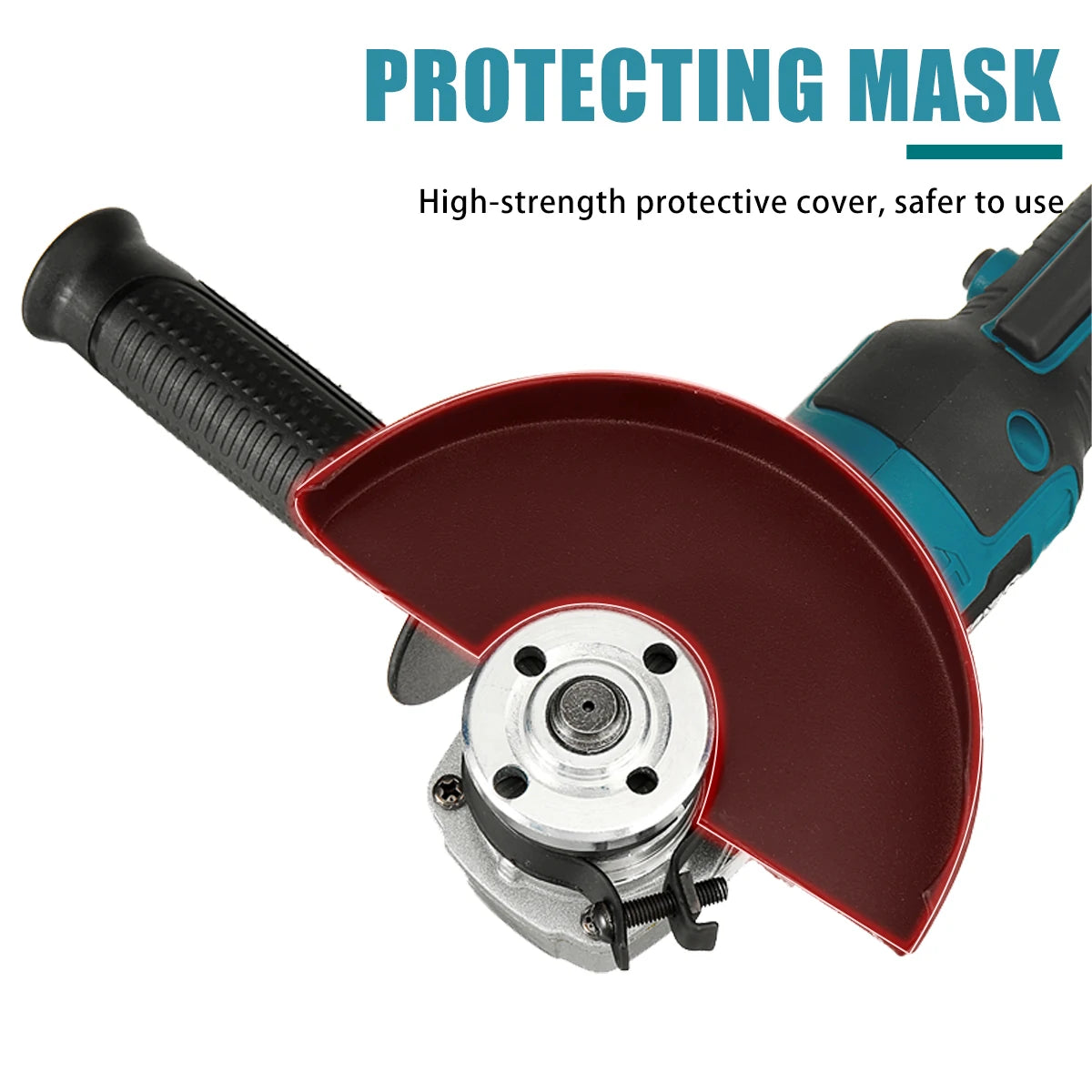 Drillpro Elektrowerkzeug-Set, 800 N.M, elektrischer Schraubenschlüssel, Bohrhammer, 13 mm Bohrmaschine, 125 mm Winkelschleifer für Mak 18 V